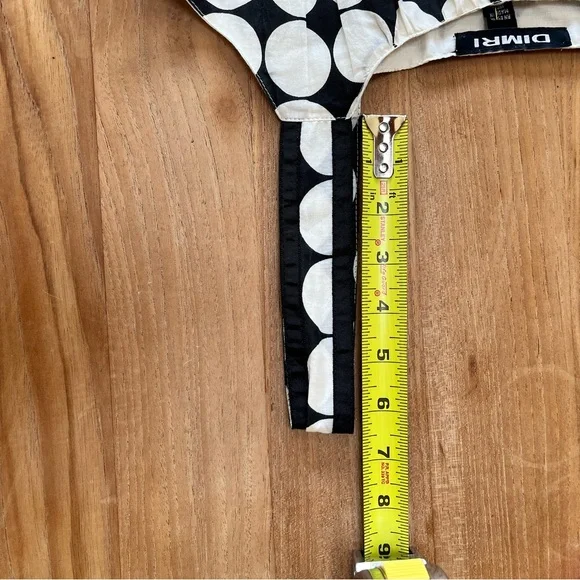 Dimri Black and White Polka Dot Sundress Size S Never Been Worn With Tags - Picture 9 of 9